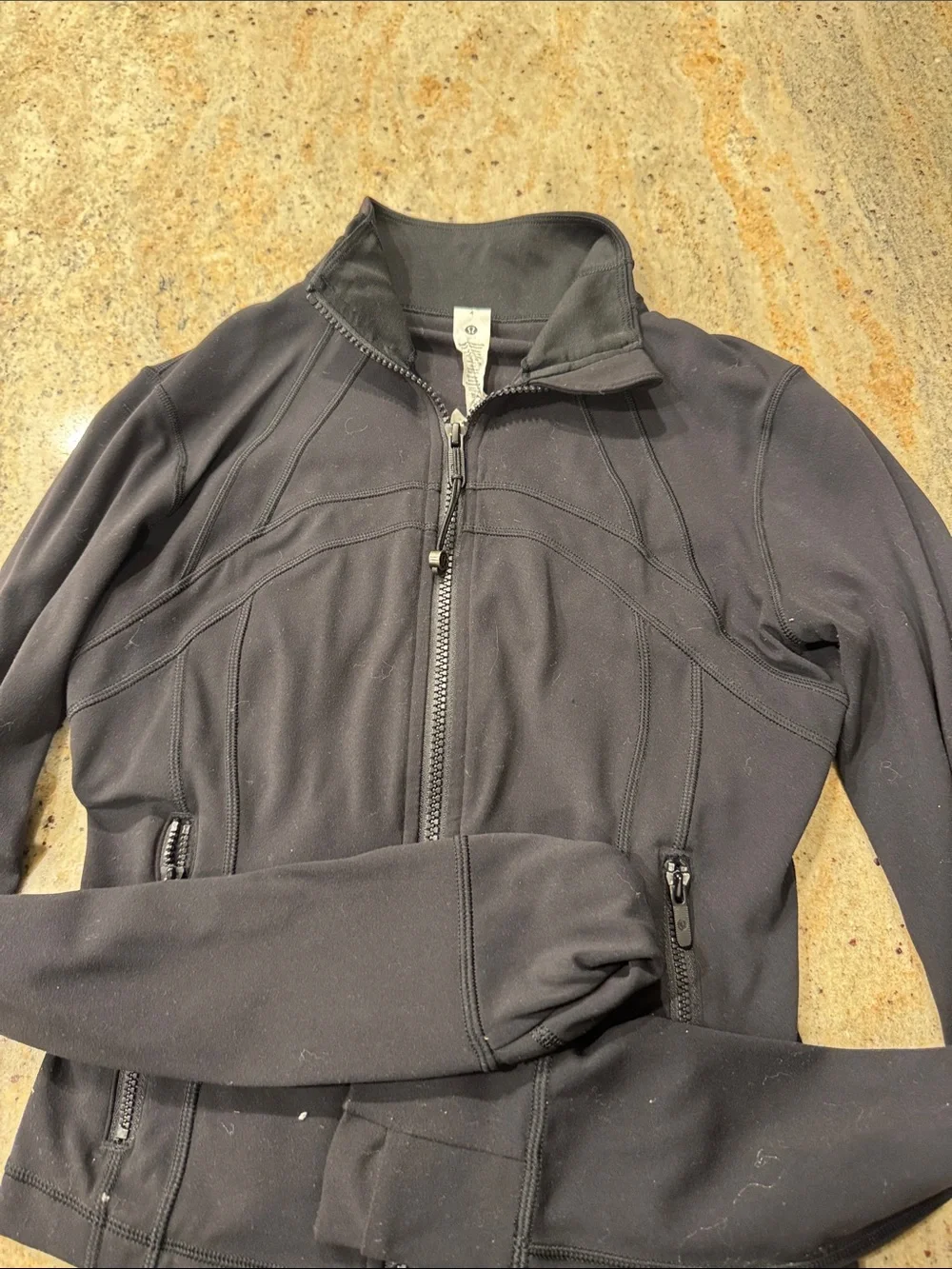 lululemon athletica Black Utility Zip Jacket